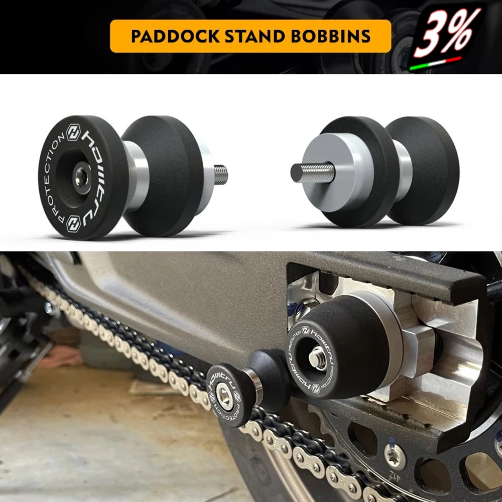 

Paddock Stand Bobbins Parking ball For Husqvarna Svartpilen 701 / Vitpilen 701 / 2018-2021 Paddock Stand Bobbins