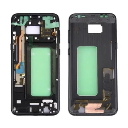 For Samsung Galaxy S8 G950 G950F G950FD G950T G950V Phone Housing Chassis LCD Plate New Middle Frame With Adhesive