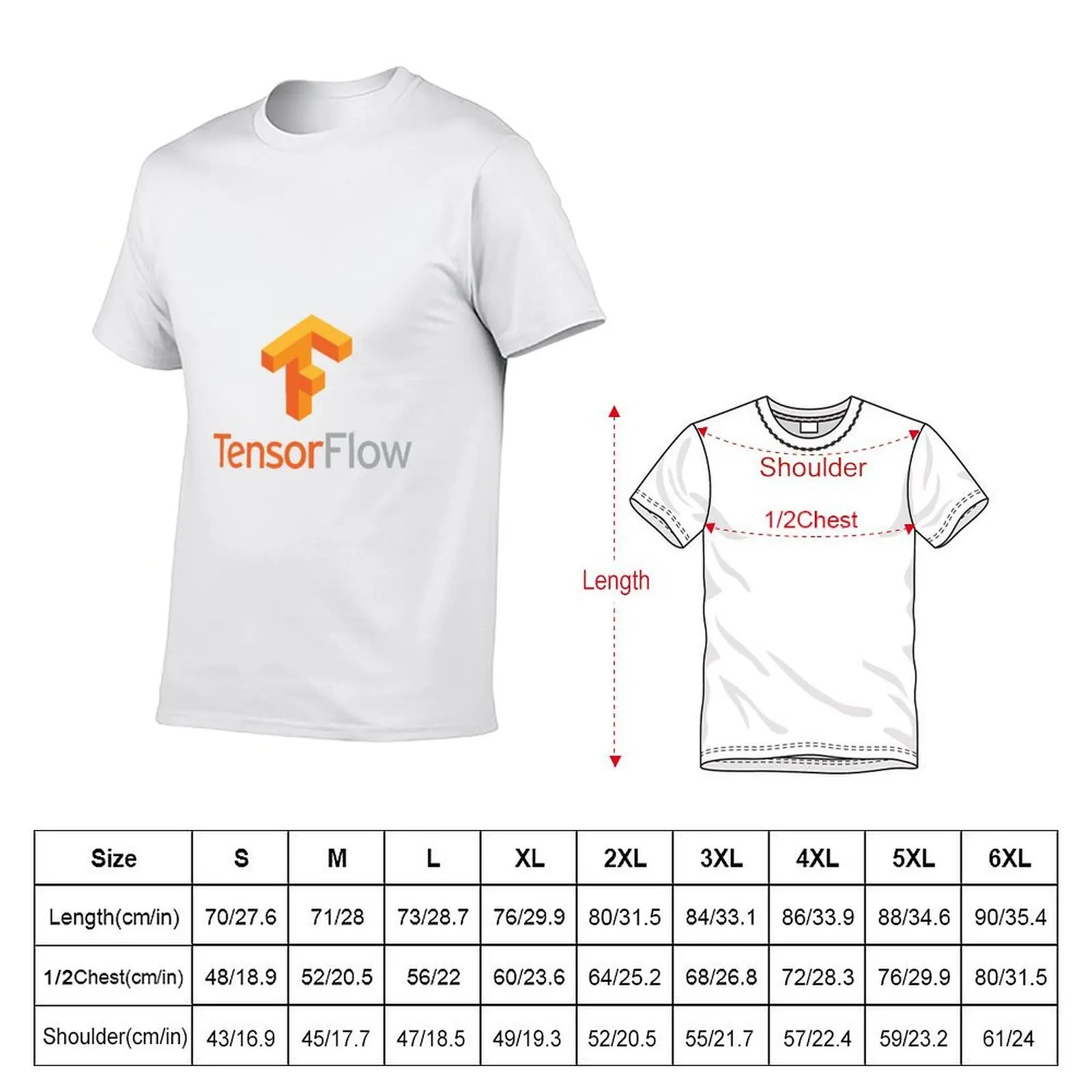 Tensorflow -- تي شيرت مكتبة البرمجيات تي شيرت للرجال تي شيرت قطني مضحك للرجال تي شيرت بقصة ضيقة
