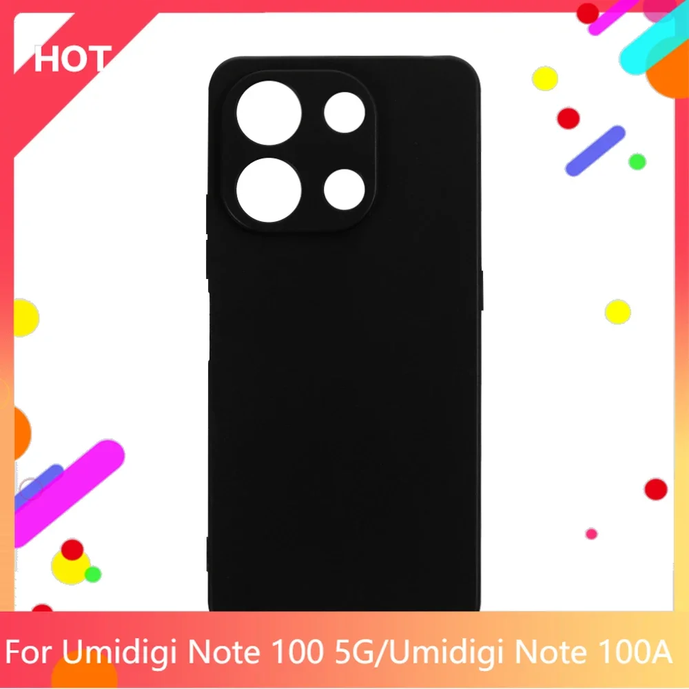 Custodia Note 100 5G Cover posteriore in silicone morbido opaco TPU per custodia per telefono Umidigi Note 100A Slim antiurto