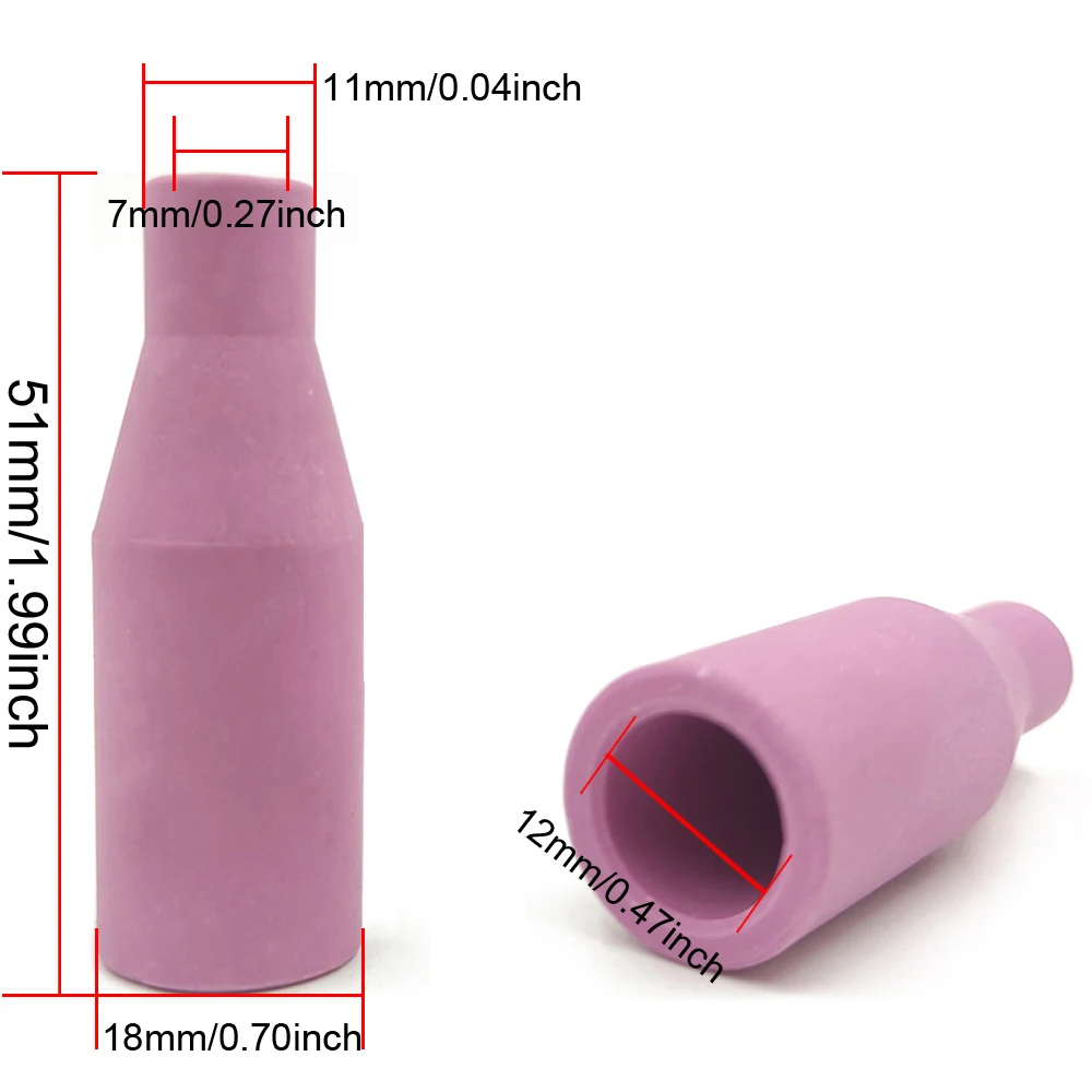 21Pcs 14AK/15AK Gaslose Düse Tipps Schweißen Kit Flux Core Gaslose Düse Schweißen Tipps Ersatz für MIG schweißer Schweißen Werkzeuge – Detail 9