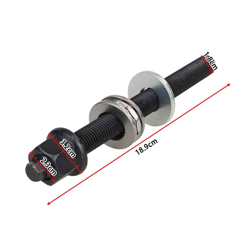 Harmonic LS Crankshaft Pulley Installer Harmonic Balancer Tool For GM 1997-Up LT LS Engines with Thrust Bearing&Hex Wrench Flats