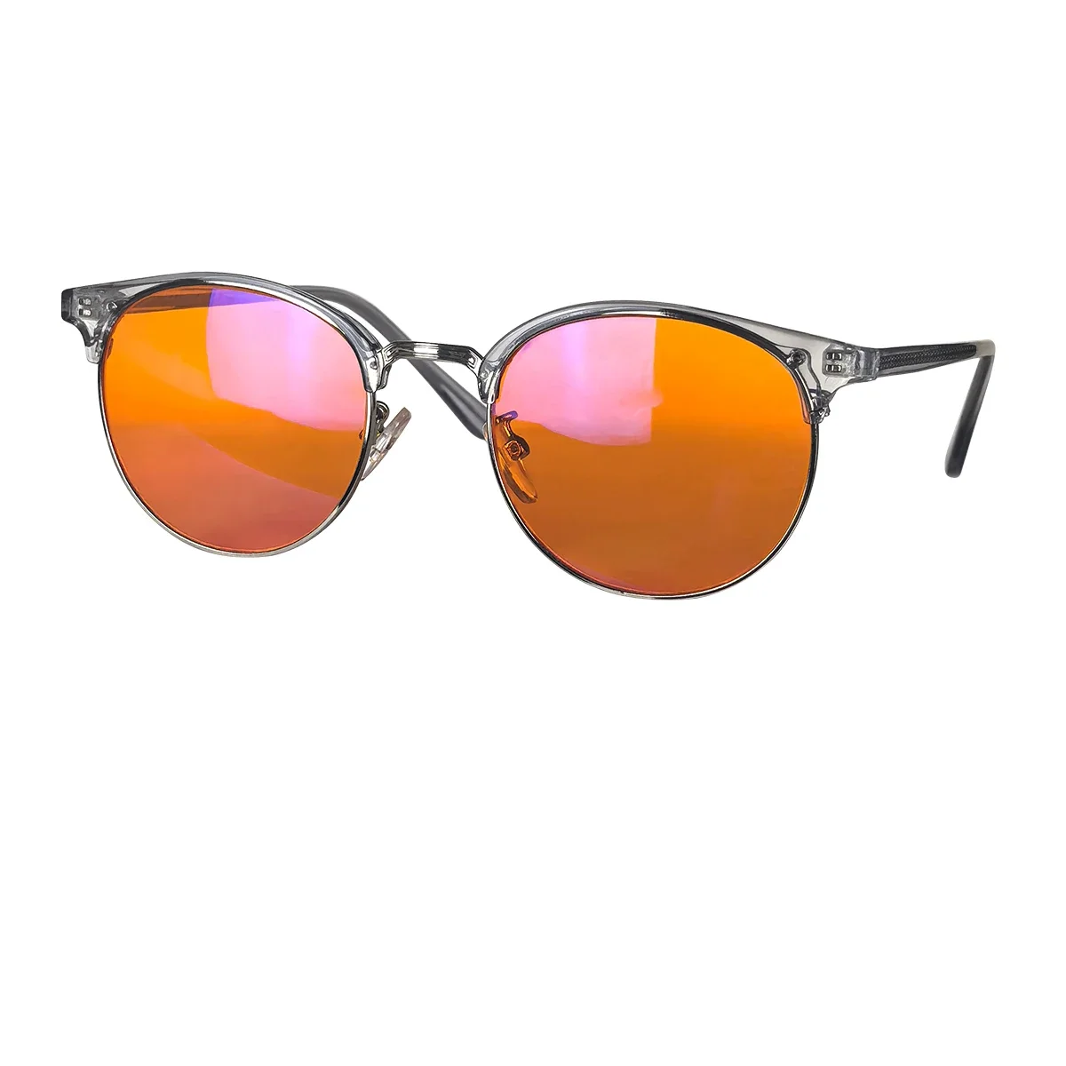 SHINU Orange Brille Damen Anti-Blaulicht-Brille Rote Gläser zum besseren Schlaf Klassische Nachtsicht-Blaulicht-blockierende Brille – Detail 28