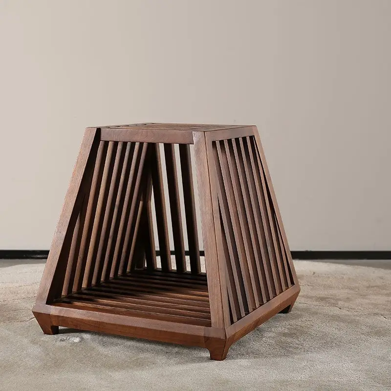 Black walnut cat kennel bedside table, sofa cabinet versatile, simple cat nest for home storage