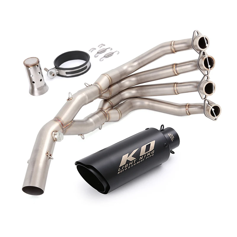 Escape For Yamaha YZF R6 2006-2016 Motorcycle Exhaust System Header Link Pipe 51mm Muffler Stainless Steel Slip On DB Killer