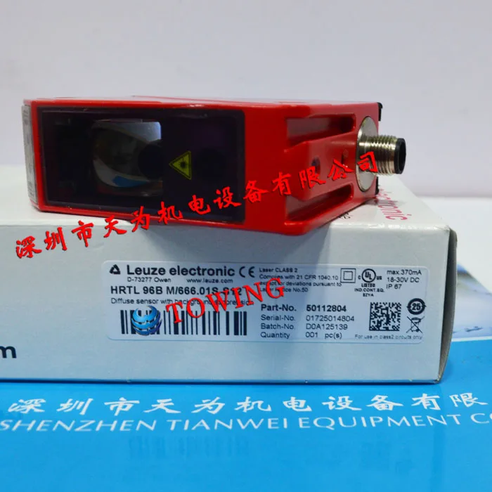 [New Original] HRTL 96B M/666.01S-S12 German Laoyizhen LEUZE Photoelectric Sensor