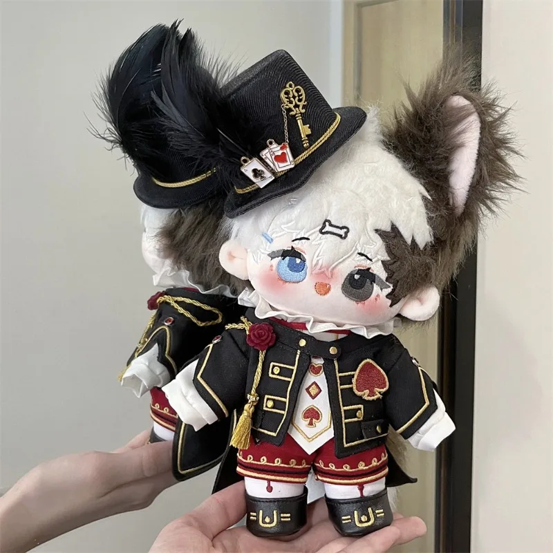 European Royal General Joker Conjurer Prince Knight Chief for 20cm Plush Doll Clothes Clothing Costume DJ Sa May