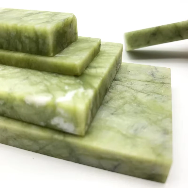 10000 Grit Natural Sharpening Stone Green Agate Whetstone Fine Grinder Polishing Shaved Bar Kitchen Knife Sharpener Honing Tool