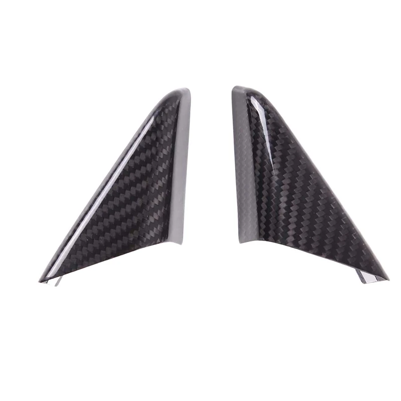 

Car Real Carbon Fiber Car Styling A Pillar Speaker Cover Trim For Porsche 718 (2016-2019)/911 (2012-2018) Car Interior