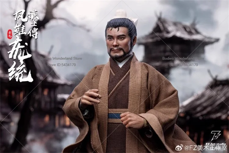 В наличии FZ Art studio FZ022 масштаб 1/6 мужской солдат древний китайский стратегия Pang Tong 12 дюймов экшн-фигурка коллекция кукол