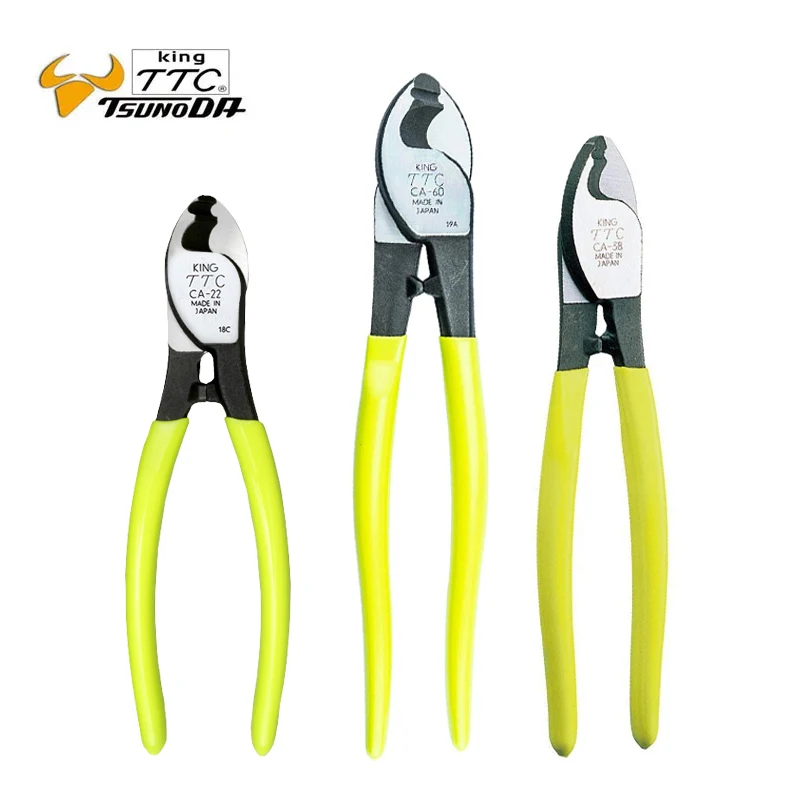 Tsunoda-rei Ttc Wire Cutter Tool Alicadores de Corte de Cabos Cobre Core iv Cabo Etc Ca22 38 60 Oca60