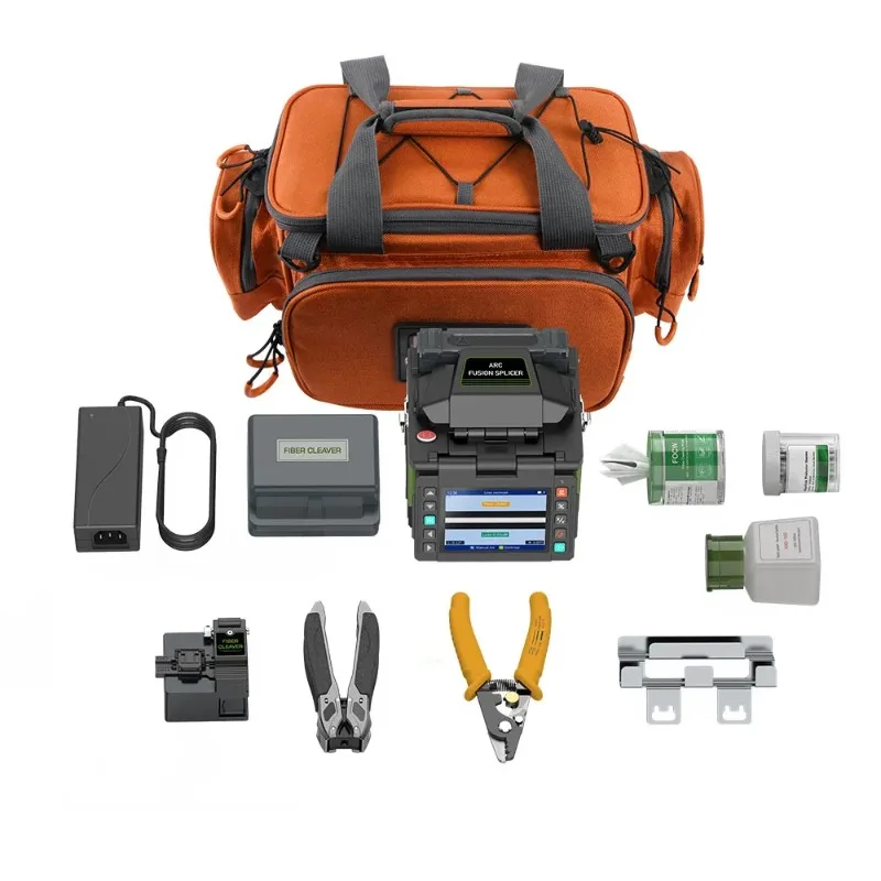 

Handheld FTTX Fusion Splicer EX39 Lightweight Compact Automatic Welding Heating 8s Splicer Replacement for DVP-740