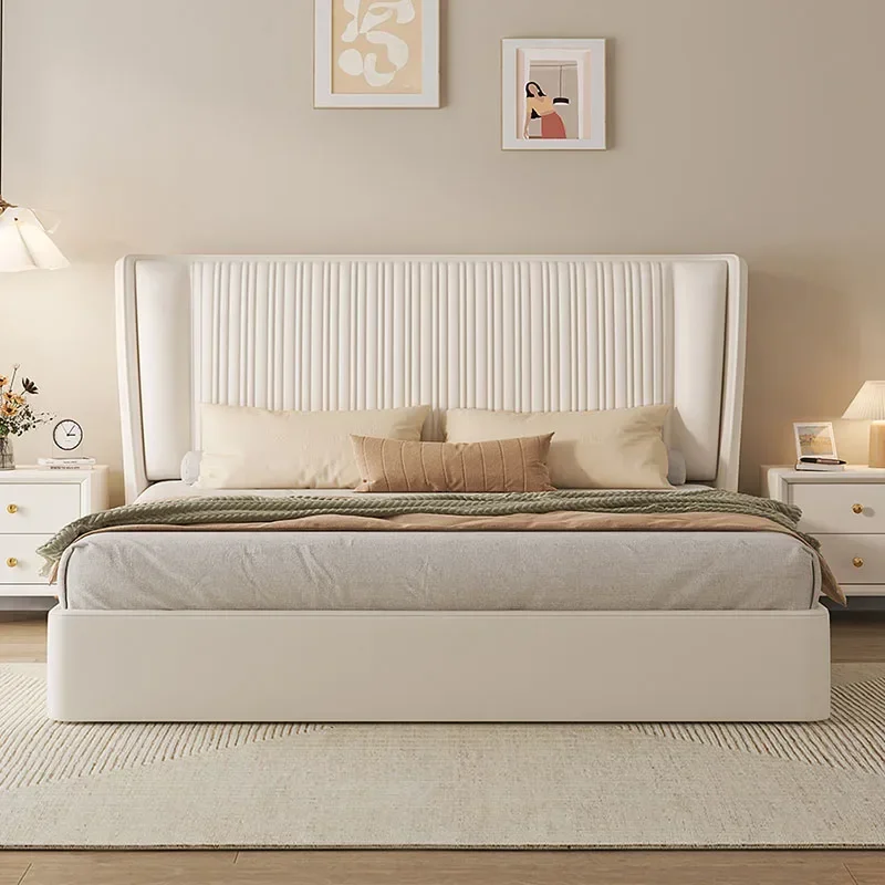 سرير ياباني شحن مجاني راقي وحديث وبسيط وسرير عصري وكاميرا عالية Da Letto أثاث منزلي كامل من Mobili