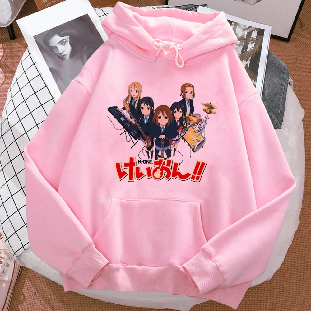 

K-on hoodies women vintage 2023 sweater female streetwear clothes