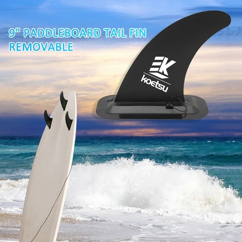 KOETSU Stand Up Paddle Board Side Fin Detachable Fish Fin Paddle Board Caudal Fin SUP Inflatable Board Plug-in Water Separator