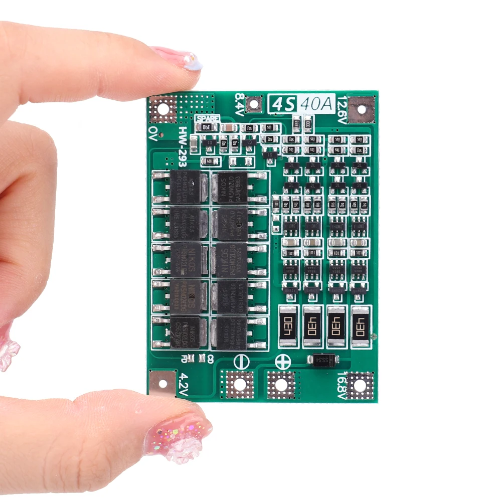 Li-ion Lithium Battery Charger Protection Board 3S/4S 5A 10A 20A 25A 40A 60A Board Module 18650 BMS for Drill Motor