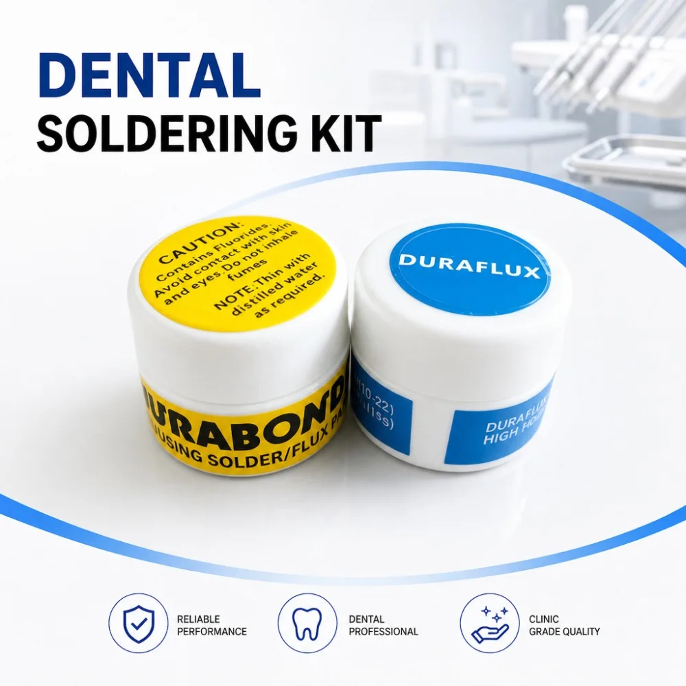 High Fusing Dental Solder Paste Flux Solder Wire Denture Repair Tools Dental Lab Consumables