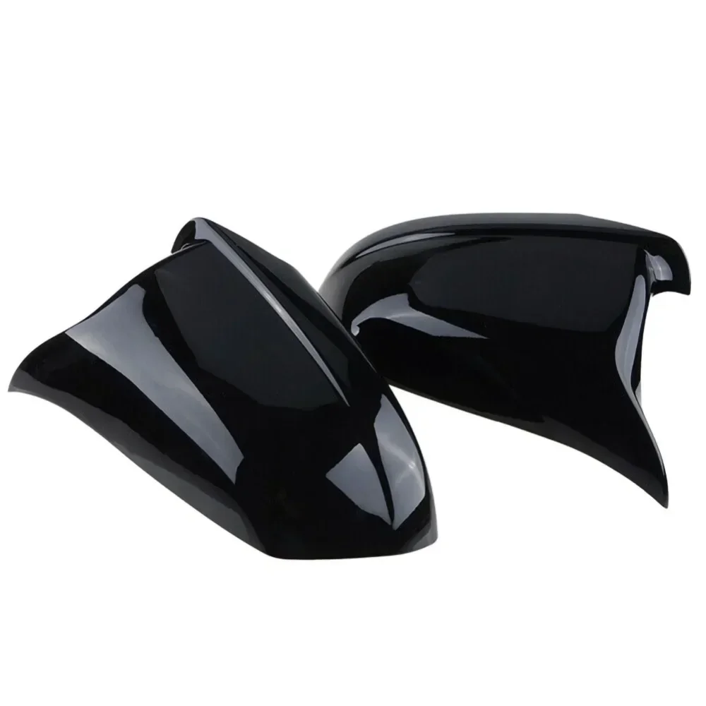 For BMW 5 Series F10 F11 F18 Pre-Lci M5 2011-2013 2pcs Left Right Gloss Black Rear Mirror Cover 51167216369 511672163