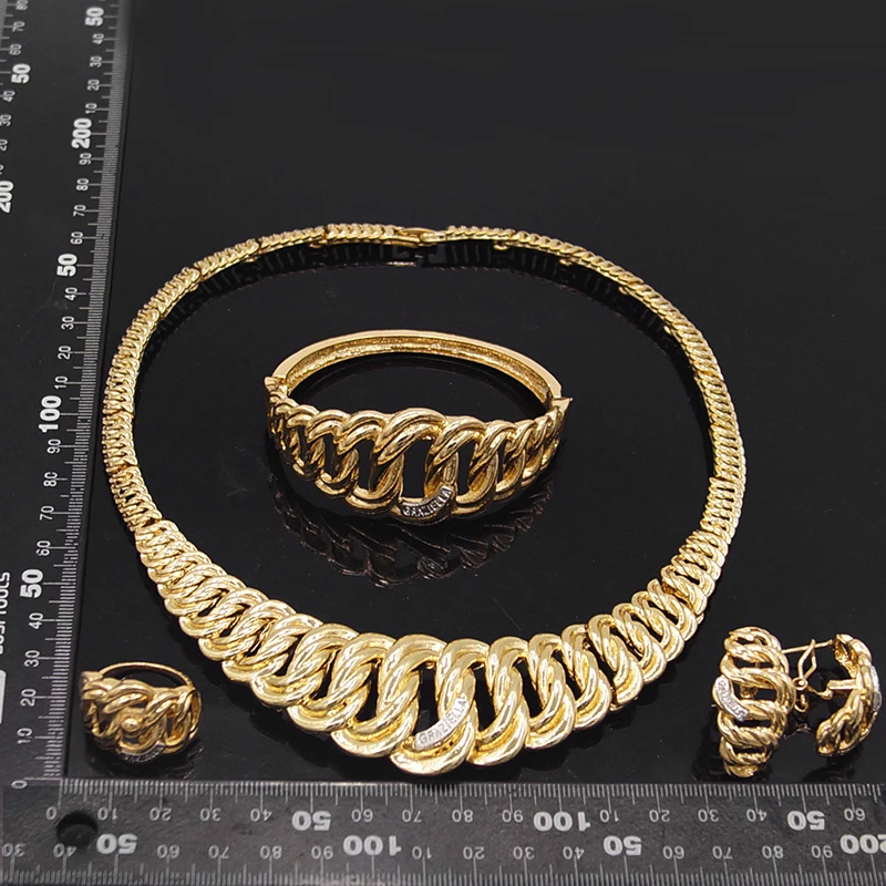 Jewelry Sets With Free Shipping Gold Plate Romantic Women Party Accessories