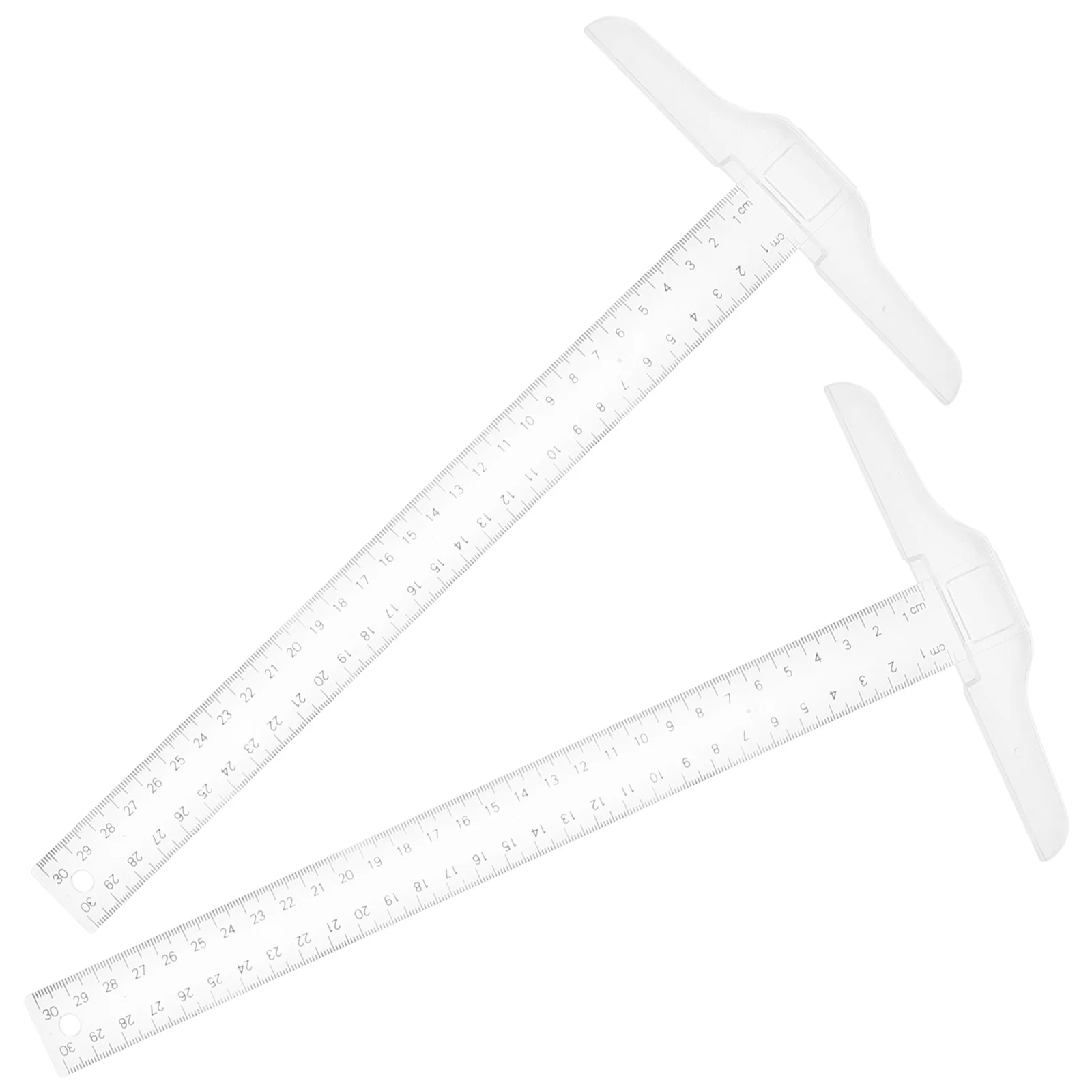 2 قطعة لوازم صياغة احترافية مسطرة علامات سنتيمتر دقيقة واضحة مثالية للفنانين المهندسين المعماريين