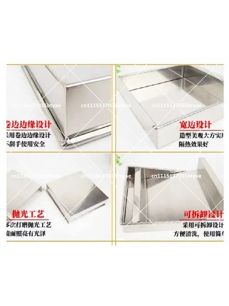 Stainless Steel Tofu Press Mold Square Shape Heavy Duty Manual Tofu Maker Kitchen Tool
