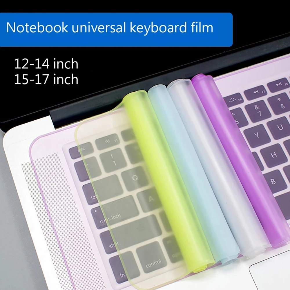 Universal 12-14 inch Waterproof Soft Silicone Dustproof Keyboard Film Laptop Cover Keyboard Skin Keyboard Cover Protector