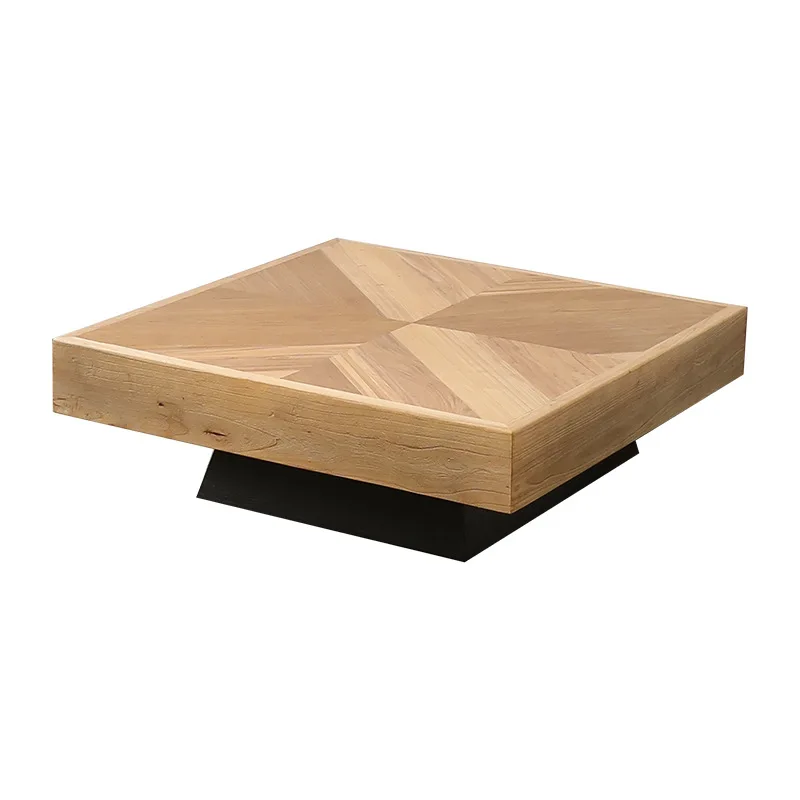 About modern tea table living room personalized solid wood, Japanese-style homestay square small coffee table