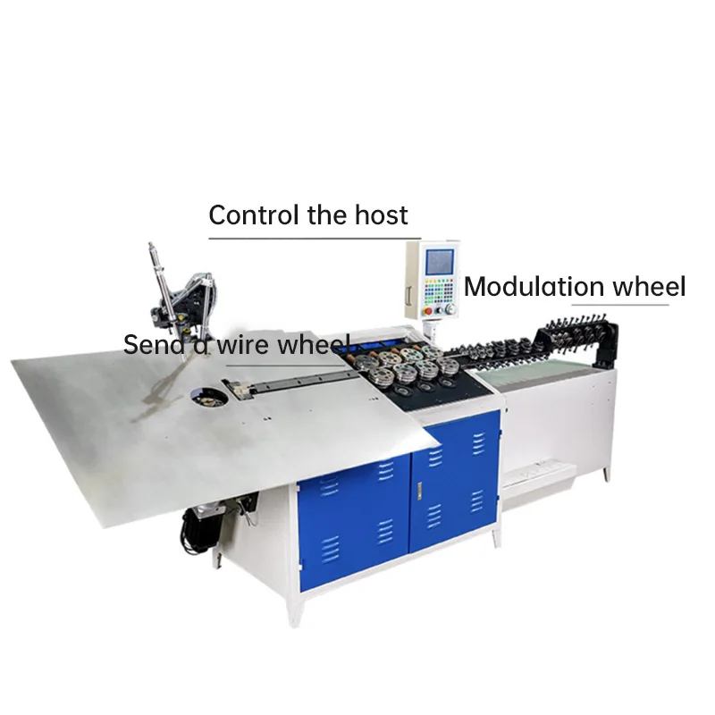 Precision High-quality and Low-cost 2d CNC Wire Frame Bending Machine, Automatic Wire Bending Forming Machine Cut