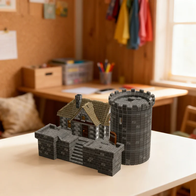 

3756pcs MOC Medieval Village Headquarters Castle Model Building Blocks Construction Christmas Gifts Toy Creative DIY Idea Kids