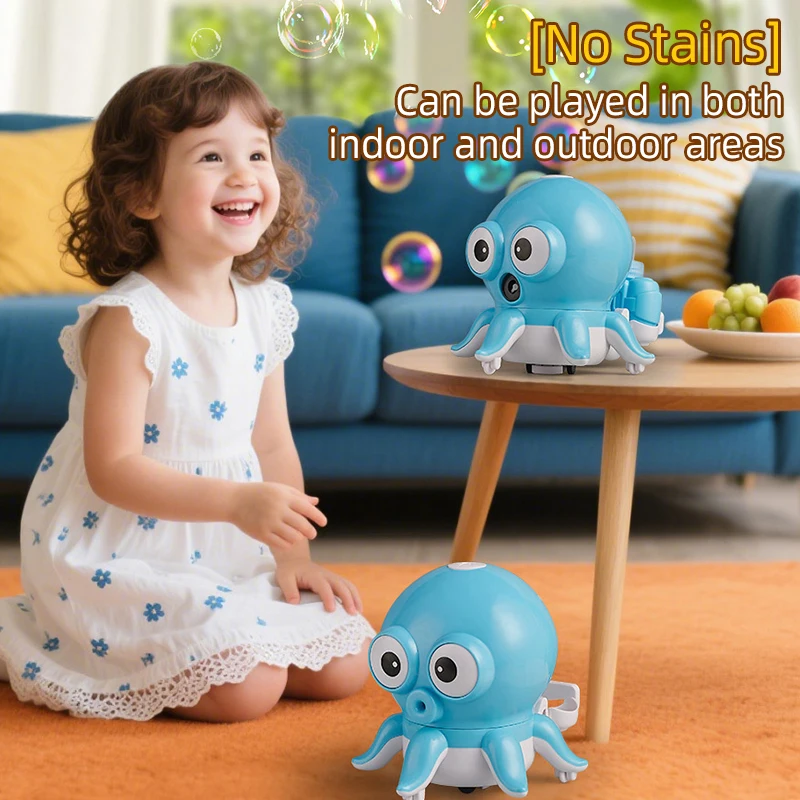 Dansende Octopus Elektrisch Universeel Leuk Leuk Model Kinderen Speelgoed Bellenblazer Machine Speelgoed voor Meisjes Jongens Kinderen Verjaardagscadeautjes