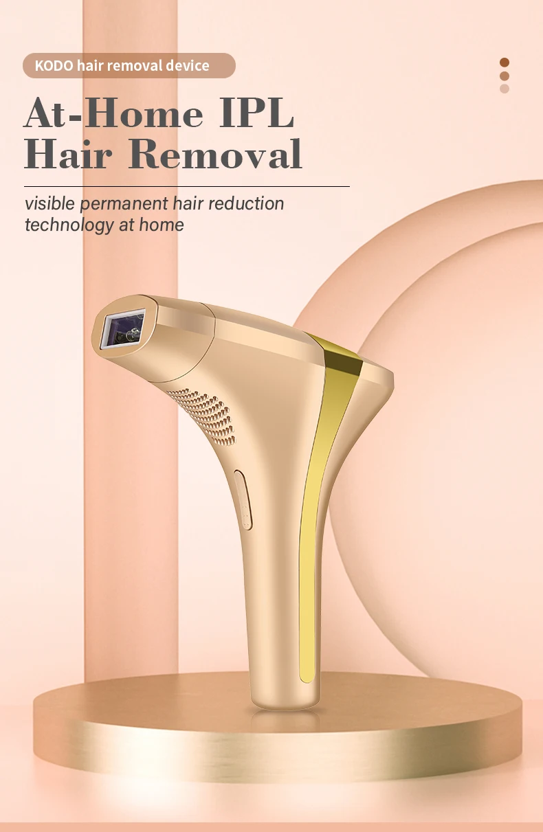 KODO 2026 High-end Customization Ice Laser Hair Removal Laser Epilator Permanent IPL Painless Photoepilator 4 in 1 Face and Body