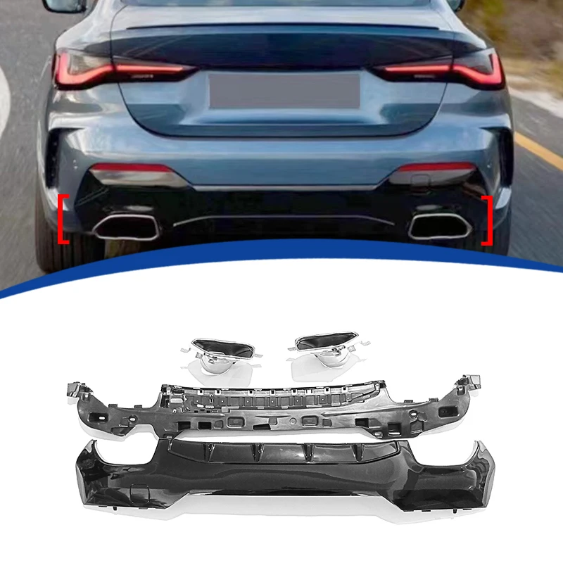

G22 rear diffuser M440i for BMW 4 series G22 body kit diffuser