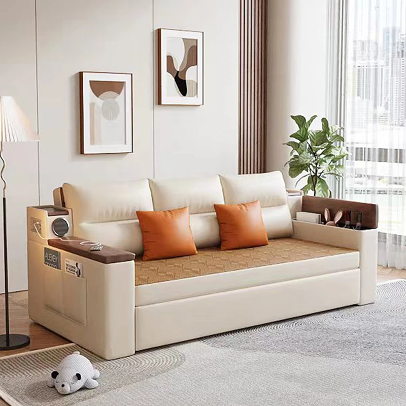 

Modern Classic Sofas Apartment Multifunction Convertible Lazy Sofas Relax Armchairs Elegant Sofa Para Habitacion Furniture