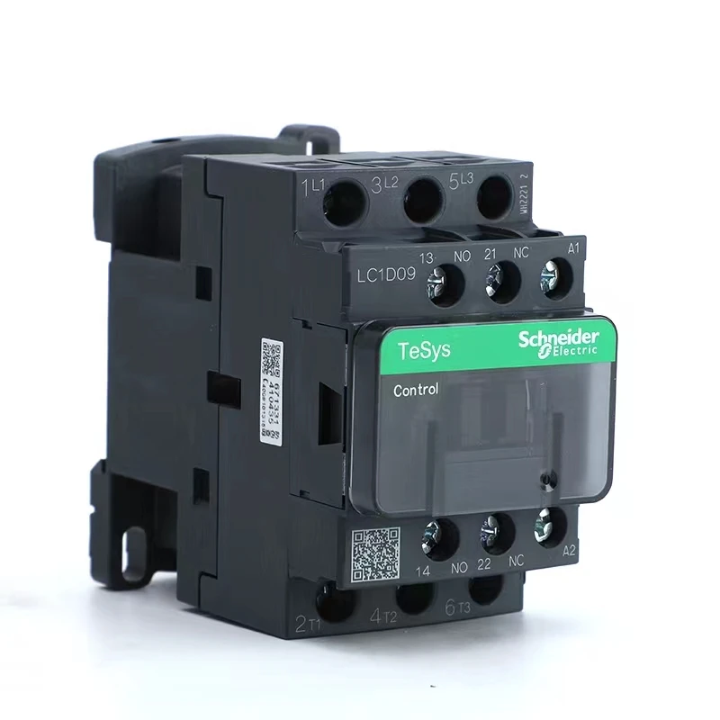Контактор Schneider AC трехфазный, черная версия LC1D25 LC1D32 LC1D38 M7C, совместим с электрическими системами управления, 24В 110В 220В