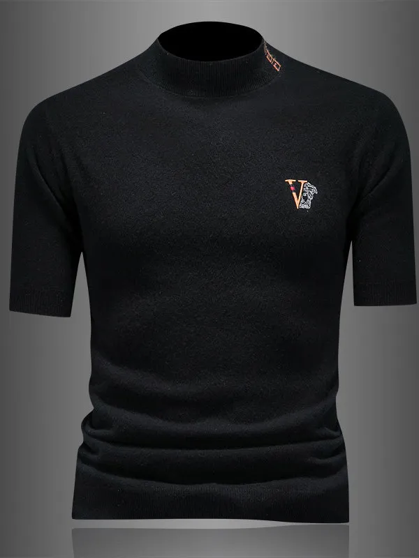 

ort Sve Camere Sweater for Men Embroidered Base Layer Autumn Winter New Sle High Faion Comfortable Breat...