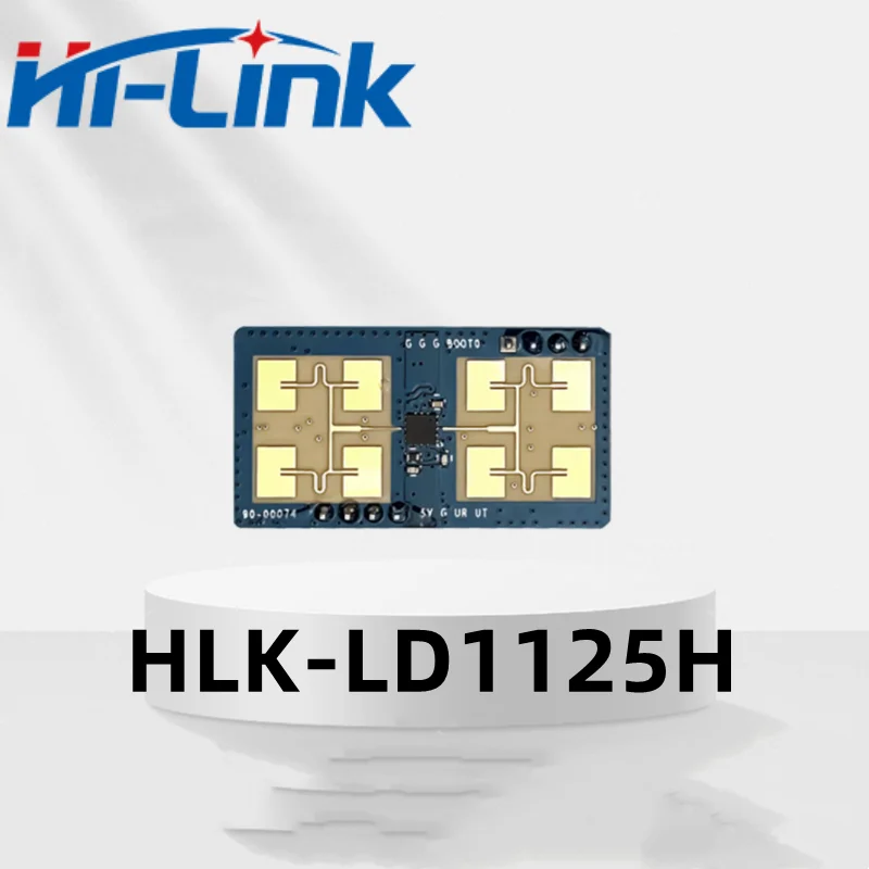 Hi-Link 2pcs/lot 24Ghz LD1125H 24G millimeter wave radar module human presence sensor breathing induction mobile ranging detect