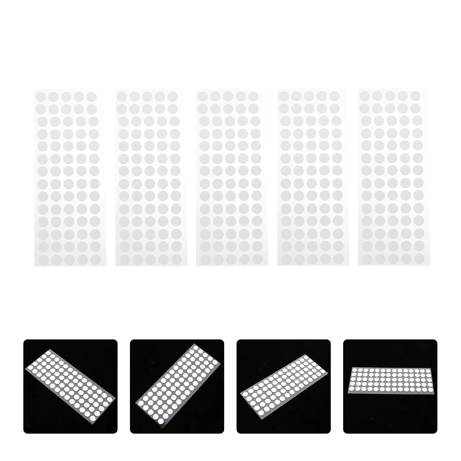 Double Sided Adhesive Stickers No Trace Sticky Tapes For Fixing Crafts Transparent Removable Tape Stickers Waterproof