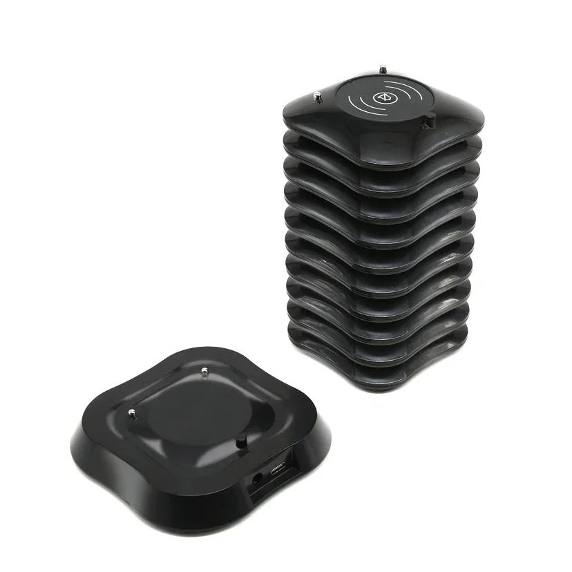 Wireless Restaurant Customer Pager Wireless Guest Queue Calling System Beepers Buzzers For Cafe Church Clinic Food Court