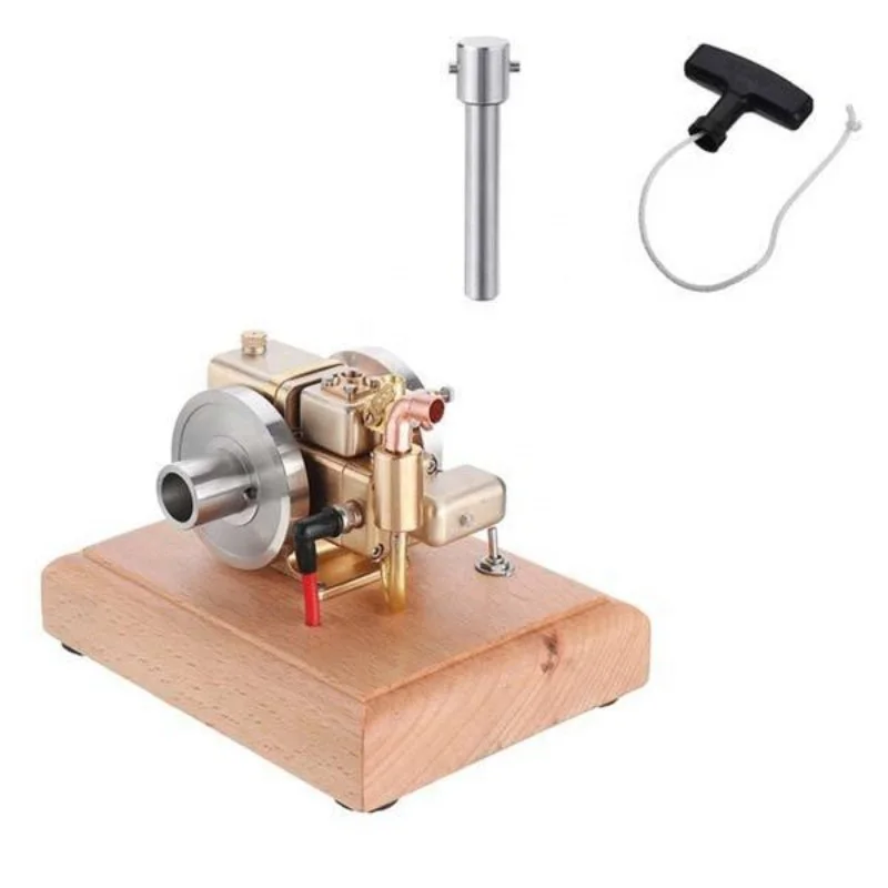 High Quality Mini RC Fuel Engine Model 1.6cc Water-Cooled Can Be Started  Design Metal Collectible Ornament for Diwali