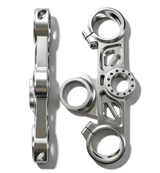 Custom CNC Machined Red Anodized Aluminum 4 Hole Throttle Body Spacer for Racing Automotive Performance Parts