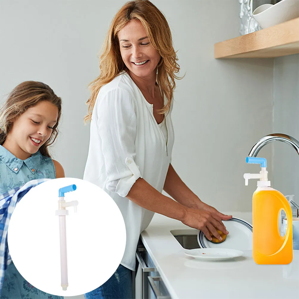 

1Pcs Chemical Bucket Dispenser Pump Plastic Hand Press Pump Manual Liquid Fluid Oil Detergent Dispensing Industrial Use