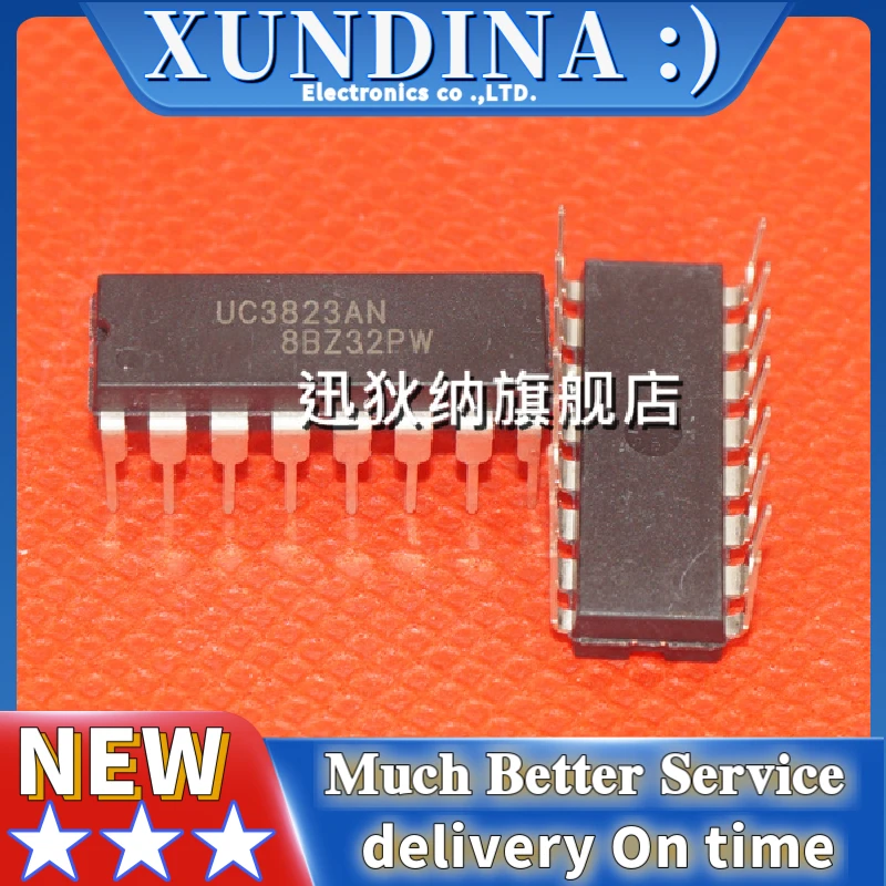 5PCS UC3823AN DIP-16 new and original IC