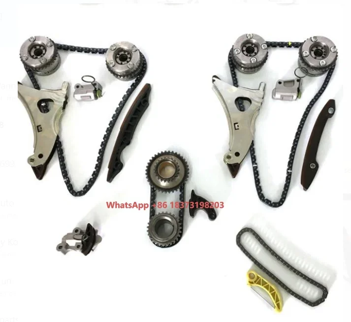 

Timing Chain Kit Camshaft Adjuster for Mercedes W166 W212 W222 2760503600 2760501616 2760520216 2760520100 2760501916 2760500817