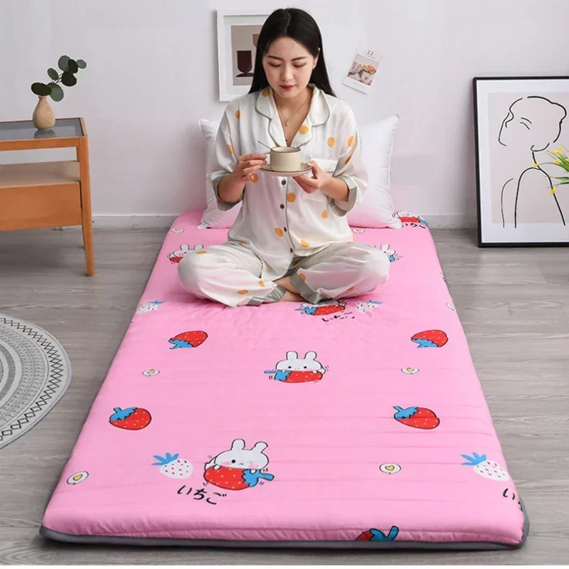 Single Bed Positions Armchair Bed Mattress Tatami Inflatable Sleeping Mattress Bedroom Furniture Room Futon 1 Person Bed image 4