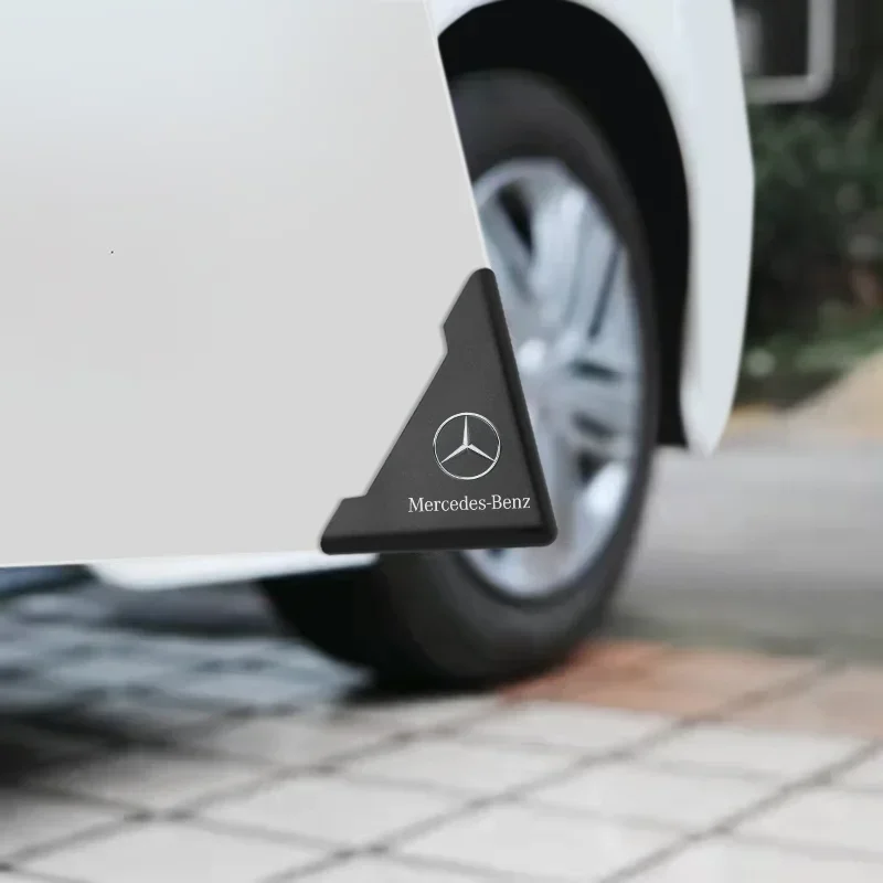 باب السيارة الحرس حافة ركن حامي ملصق شعار اكسسوارات السيارات لمرسيدس بنز W211 W203 W204 W210 W124 W202 CLA W212 AMG