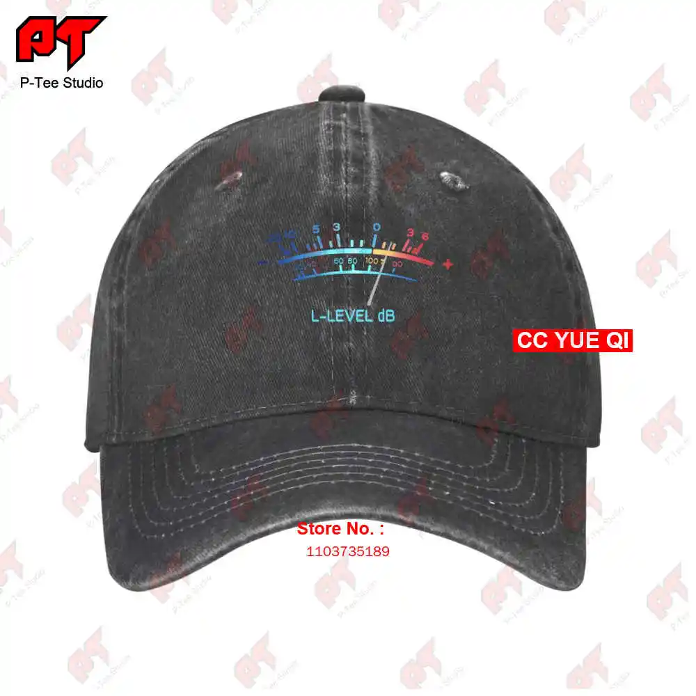 Vu Meter Hifi Stereo Music Sound Engineer Baseball Caps Truck Cap 6NG0