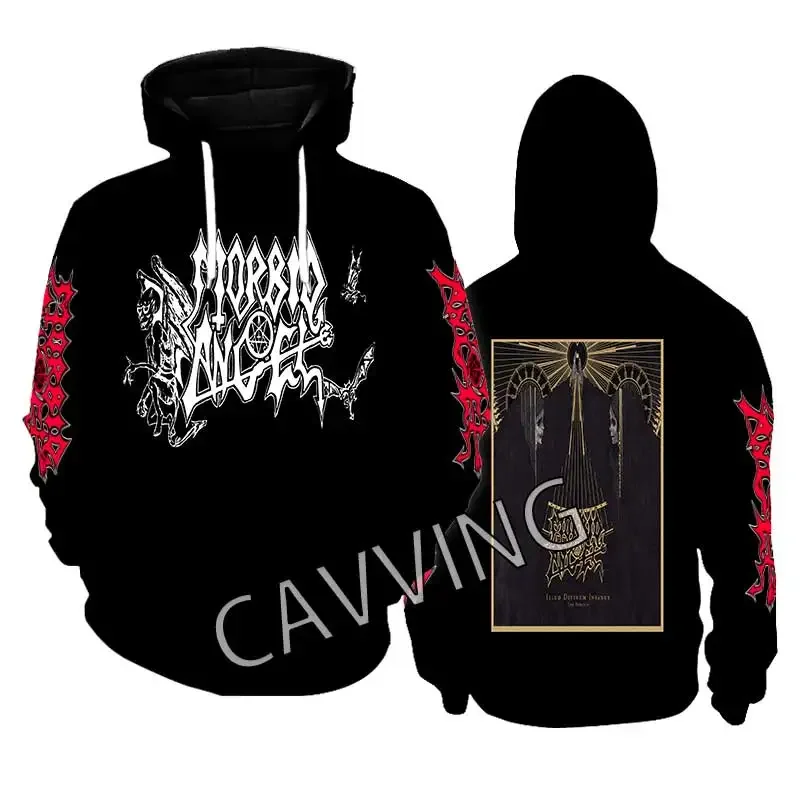 

New Fashion Printed Morbid Angel Metal Rock Aesthetic Hoodies Sweatshirt Gothic Top Harajuku Cotton Unisex Clothing CC1