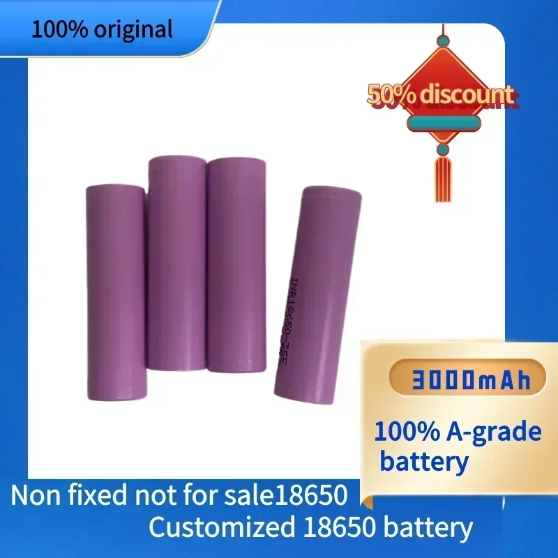 2024 18650 battery free shipping  latest best-selling 35ELI-ION 3.7V 2600MAH+charger rechargeable battery for screwdriver