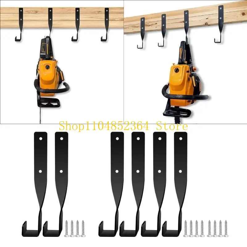 652F Wall Mount Chainsaw Hanger Chainsaw Holder Rack Chainsaw Wall Hook Garden Power