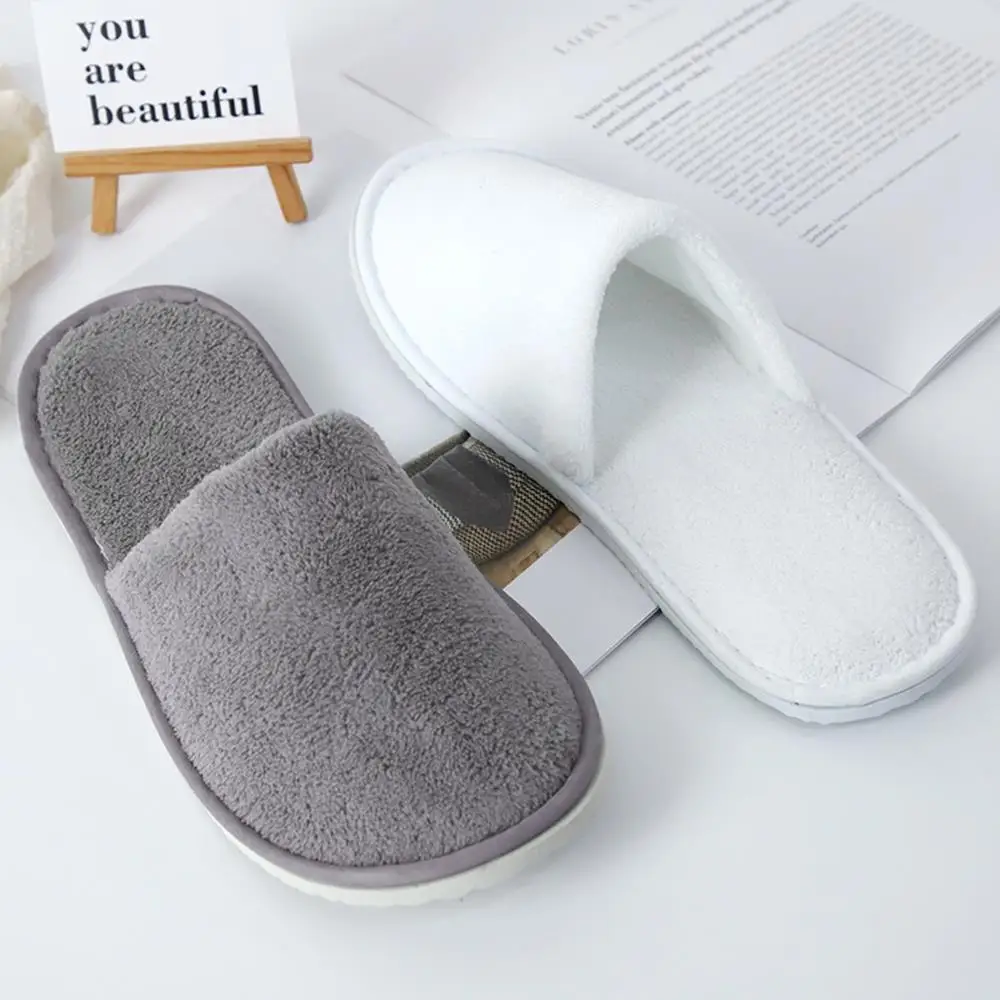 High-grade Hotel Spare Disposable Slippers For Women And Men Home Travel Business Accommodation Disposable Cotton Drag Comfort